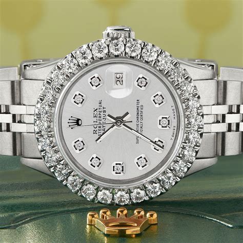 used Rolex diamond bezels